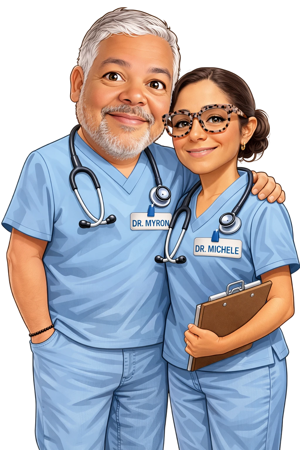 Dr myron and michele Photoroom